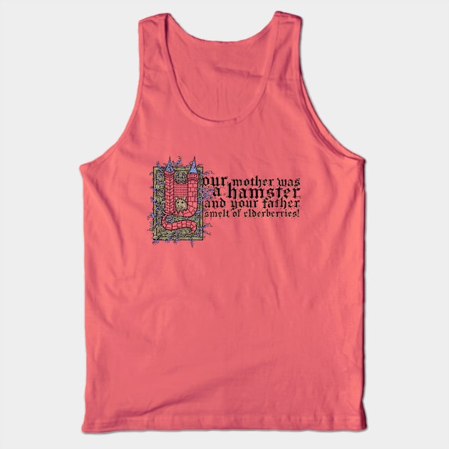 Your Mother was a Hamster Tank Top by kg07_shirts